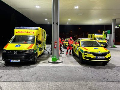 Silvestrovská noční směna jihočeských záchranářů byla rušná